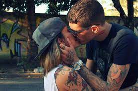 Tattooed Couples Inked Magazine Couple Tattoos Couples Kissing Couples
