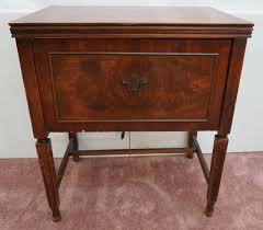 Model is 158.680, serial #00067668 and 674 is inverted on the side. Vintage Sears Kenmore Sewing Machine In Cabinet Henykat Auction