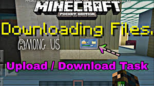 How To Make Among Us Upload Download Data Task In Minecraft Pe Youtube Among us download task timeall software. how to make among us upload download data task in minecraft pe