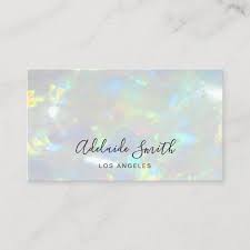 When it comes to your business, don't wait for opportunity, create it! Opal Photo Background Business Card Zazzle Com In 2021 Photo Business Cards Printing Business Cards Photo Backgrounds