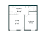Modern One Bedroom House Plans 3d
