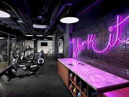 Historic Union Square Hotel Totally Remade Into Sleek Axiom Gym Design Interior Gym Interior Gym Room