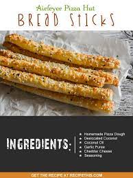 Copycat Recipes Airfryer Pizza Hut Bread Sticks Recipe From Recipethis Com Via Recipethis Recipes Bread Sticks Recipe Air Fryer Recipes
