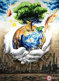 Pin By Gitaa On Poster Art Poster Design Environmental Art Earth Drawings