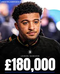 🚨 Chelsea were prepared to KEEP Jadon Sancho, he was offered around  180-200k a week, he said NO [@bendavidjacobs via @theunitedstandtv]