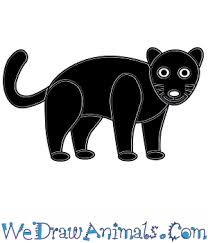 Black panthers are native to the step 1: How To Draw A Simple Black Panther For Kids