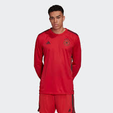 Natürlich dürfen auch die deutschen nationalfarben an den ärmelabschlüssen nicht fehlen. Adidas Performance Torwarttrikot Em 2021 Dfb Torwart Heimtrikot Online Kaufen Otto