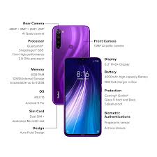 It's not just about the number of lenses on the back, either — some phone makers make the most of artificial. Redmi Note 8 Cosmic Purple 6gb Ram 128gb Storage Note 8 Phone Apple Mobile Phones