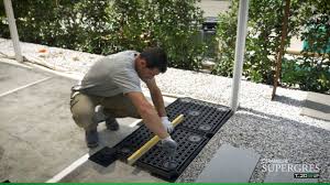 Whether you're using porcelain to seamlessly link your interior to your outdoor space or to simply revamp an existing area, we have a multitude of outdoor porcelain tile options to choose from. T 20 Up Solution For Raised Installation Of Outdoor Ceramic Tiles Youtube