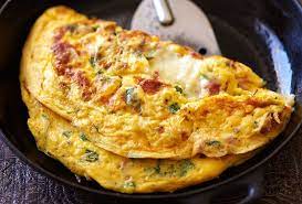Ham And Cheese Omelet Recipe Omelette Recipe Easy Ham And Cheese Omelette Omlet Recipes