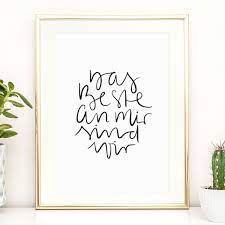 Wie gut sie zusammenleben und sich im neuen heim wohlfühlen werden, hängt auch von der wohnungseinrichtung. Das Beste An Mir Sind Wir Poster Erste Wohnung Geschenk Schwarz Weiss Dekoration Geschenk Einzug