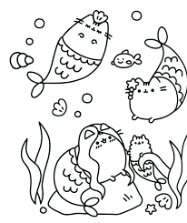 Pusheen Coloring Book Pusheen Pusheen The Cat Pusheen Coloring