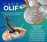 CAGE OLIF - inovação definitiva para cirurgias de coluna, projetado para otimizar os resultados dos procedimentos OLIF (Oblique Lateral Interbody Fusion). 😉, Com um design avançado e alta qualidade, ...