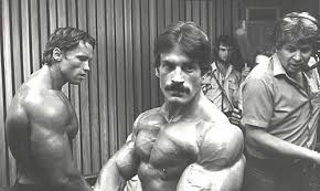 Poor arnold didn't think those incredible lats would ever stop spreading. A Question Of Character