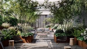 Rooftop Garden On Behance In 2020 Rooftop Garden Rooftop Landscape Design