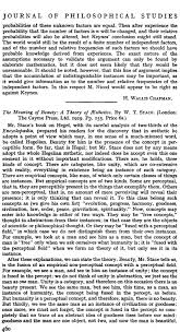 These are the core obsessions that drive our newsroom—de. The Meaning Of Beauty A Theory Of Aesthetics By W T Stace London The Cayme Press Ltd 1929 Pp 255 Price 6s Philosophy Cambridge Core