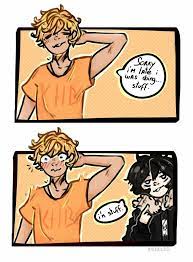 I hope you enjoy this! Solangelo Pics Headcanons Percy Jackson Funny Percy Jackson Books Percy Jackson Characters