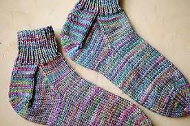This knit pattern / tutorial is available for free. Easy Peasy Socks For First Timers Knitting Free Knitting Knitting Socks
