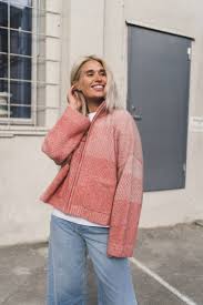 Fast shipping and orders $35+ ship free. Tine Knit Cardigan Light Pink Vakre Vene