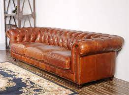 Chesterfield Leather Sofa Is The Perfect Seating Addition To Any Home Furniture Collection Tufted Leather Sofa Leather Chesterfield Sofa Leather Chesterfield