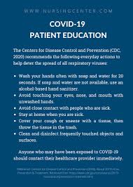 Vaccine resources , including posters, graphics and information in multiple languages. 2019 Novel Coronavirus Nurse Resources Lippincott Nursingcenter