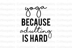 Download 48 Yoga Svg Designs Graphics SVG Cut Files