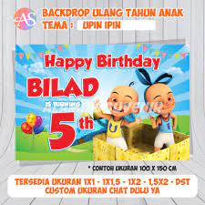 Tapi, ukuran kamar mandi yang terbatas terkadang dianggap menjadi hambatan untuk membuat kamar. Banner Spanduk Backdrop Ulang Tahun Ultah Ukuran 1x1 5 Shopee Indonesia