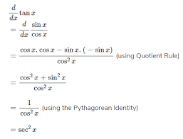 Derivative Of Tan X Sec X Tan X More