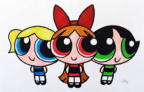 Drawitbetter Contest 17 Cartoon Network Characters Powerpuff Girls Art With Markers Steemit Drawing tutorials of cartoon network. cartoon network characters powerpuff