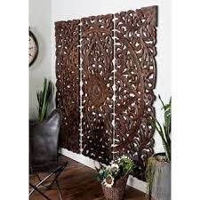 Bungalow Rose 3 Piece 3d Medallion Wall Decor Set Wayfair Pine Wood Walls Medallion Wall Decor Wood Panel Walls