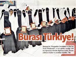 Hizbullah allah`ın partisi (allah taraftarı) anlamına gelir. Burasi Turkiye Hizbullah In Mezunlari