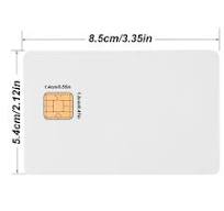 J2A040 Smart Cards 3-Pack J2A040 Java JCOP Smart Cards - Blank Chip Cards  With Magnetic Stripe Magnetic Stripe Cards