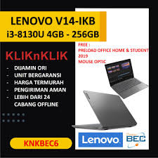 Berbeda dengan pendahulunya, intel core i3, cpu generasi ini lebih memudahkan pengguna top 10 laptop lenovo terbaru 2019 beserta harga & spesifikasi. Laptop Lenovo V14 Ikb Core I3 8130u Ram 4gb 256gb Ssd Win10 Iron Grey Shopee Indonesia
