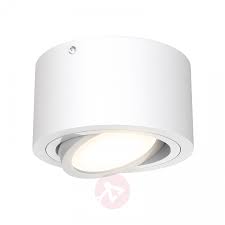 led deckenstrahler tube 7121 016 in weiss led deckenstrahler deckenstrahler led aufbaustrahler