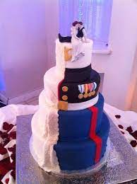 Cute Idea For Marine Wedding Military Wedding Cakes Marine Wedding Cakes Military Wedding