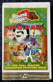 I put together and edit stuff 83 enjoy Pound Puppies The Legend Of Big Paw Rare Big Box Vhs Video Childrens Tv Kids Ebay