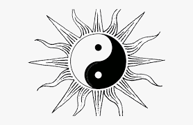 They are very powerful opposites and depending on where you find these symbols, will have some sort of symbolism in this area. Yin Yang Tattoos Png Transparent Images Sun Tattoo Designs Png Download Kindpng
