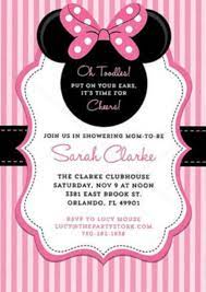 Minnie Mouse Baby Shower Invitation On Etsy Invitations Online