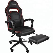 ergonomic extension foot rest gaming chair view pu material black seat dragon war oem product details from wega hong kong company limited on alibaba com