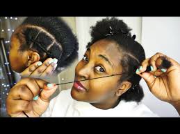 BASIC AFRICAN THREADING HAIR STYLE