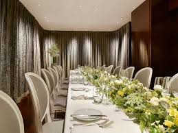 Private dining with ocean views. Luxury Private Dining In London Bvlgari Hotel London