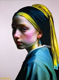 the girl with the turquoise earring ???? lol. and the girl with the really  big pearl earring. 😂. jokes aside i like how these turned out.