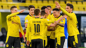 Download now for free this dortmund logo transparent png picture with no background. Dortmund Reach German Cup Final Inter Put One Hand On Serie A Trophy Cgtn