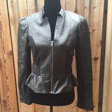 Bcbg Generation Leather Jacket M Leather Jacket Jackets Black Leather Jacket