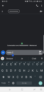 La participation au jeu «moov sms gagnant», vaut. Comment Envoyer Un Sms Mms Sur Android Tutoriel Pour Debutants