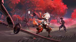 Anime Kaedehara Kazuha Game Genshin Impact Live Wallpaper Desktophut Free Hd 4k Live Wallpapers For Windows Macos