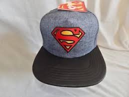 New Superman Movie Snapback Hat Cap Justice League Comic