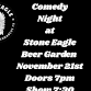 Comedy Night at Stone Eagle event image