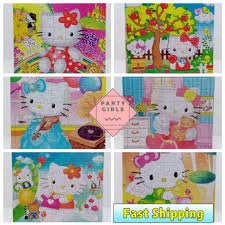 New season 4 hero released: Party Girls Ready Stock Hello Kitty 42pcs Jigsaw Puzzles For Kids Shopee Malaysia