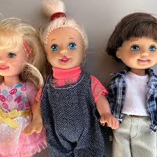 Mattel Vintage African American Deidre Barbie Kelly Lil Friends of Kelly  Deidre